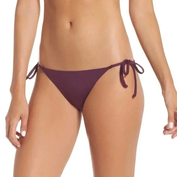 NWOT Becca Color Code  side Tie Bikini Bottom - Picture 1 of 7